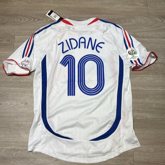Vintage Zidane France 2006 World Cup Soccer Jersey - Picture 9 of 9